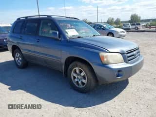 2006 Toyota Highlander w/3rd Row with VIN JTEEP21A860171166, listed as a IAAI auction lot 43362345 with 190,331 mi miles and . Bid and sale history available at DreamBid. Image 1.