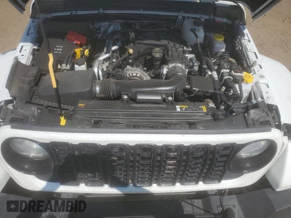 2024 Jeep Wrangler Sport S с VIN 1C4PJXDGXRW260640, выставлен на аукционе Copart как лот 65412085 с пробегом 7 726 миль миль и Списание • Salvage title. История ставок и продаж доступна на DreamBid. Изображение 12.