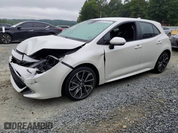 2019 Toyota Corolla SE with VIN JTNK4RBE7K3060767, listed as a Copart auction lot 69775125 with 61,483 mi miles and Salvage title. Bid and sale history available at DreamBid. Image 1.