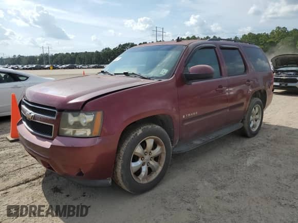 2008 Chevrolet Tahoe 1LT z VIN 1GNFC13088R164047, wystawiony jako Copart lot #66954905 z przebiegiem 298 293 mil mil oraz Czysty tytuł • Clean title. Historia ofert i sprzedaży dostępna na DreamBid. Obrazek 1.