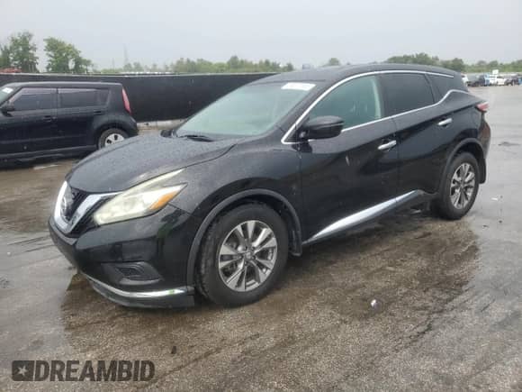 2017 Nissan Murano SL with VIN 5N1AZ2MG1HN187661, listed as a Copart auction lot 69577365 with 48,921 mi miles and Salvage title. Bid and sale history available at DreamBid. Image 1.