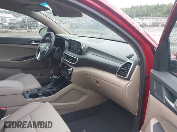 2021 Hyundai Tucson SEL with VIN KM8J3CAL5MU385247, listed as a IAAI auction lot 42602608 with 35,712 mi miles and . Bid and sale history available at DreamBid. Image 5.