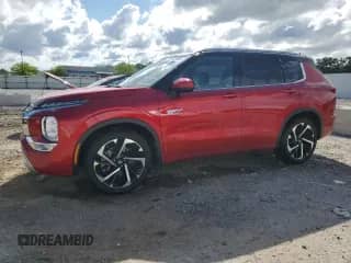 2024 Mitsubishi Outlander SEL with VIN JA4T5WA92RZ028447, listed as a Copart auction lot 56294465 with 12,750 mi miles and Salvage title. Bid and sale history available at DreamBid. Image 1.