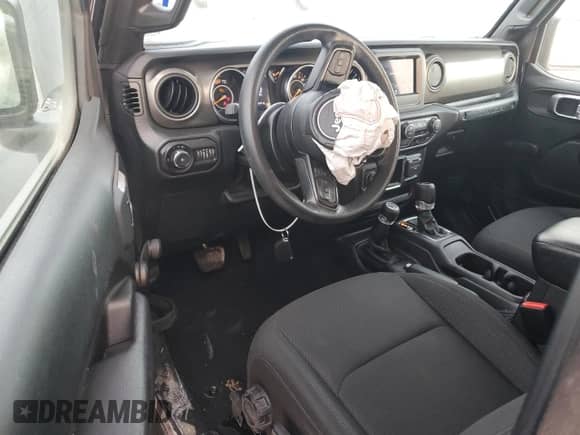 2022 Jeep Wrangler Willys Sport z VIN 1C4GJXAN2NW164546, wystawiony jako Copart lot #52257525 z przebiegiem 34 197 mil mil oraz Szkoda całkowita • Salvage title. Historia ofert i sprzedaży dostępna na DreamBid. Obrazek 8.