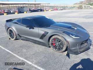 2015 Chevrolet Corvette Z06 3LZ with VIN 1G1YT2D61F5606304, listed as a IAAI auction lot 42635718 with 47,087 mi miles and . Bid and sale history available at DreamBid. Image 1.