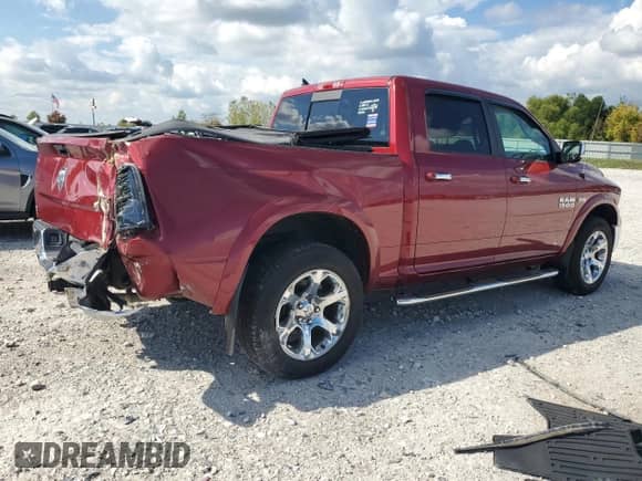 2014 Ram 1500 Laramie z VIN 1C6RR7NT6ES176319, wystawiony jako Copart lot #81791815 z przebiegiem 162 287 mil mil oraz Czysty tytuł • Clean title. Historia ofert i sprzedaży dostępna na DreamBid. Obrazek 3.