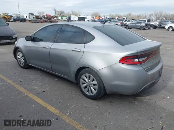 2014 Dodge Dart Aero with VIN 1C3CDFDH0ED693029, listed as a IAAI auction lot 41491784 with 206,513 mi miles and . Bid and sale history available at DreamBid. Image 3.