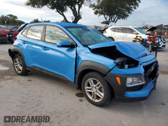 2019 Hyundai Kona SE with VIN KM8K1CAA2KU298671, listed as a Copart auction lot 81116125 with 96,493 mi miles and Non repairable. Bid and sale history available at DreamBid. Image 4.
