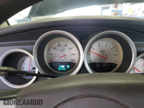 2007 Dodge Magnum with VIN 2D4FV47V07H837389, listed as a Copart auction lot 70247295 with 79,126 mi miles and Salvage title. Bid and sale history available at DreamBid. Image 9.