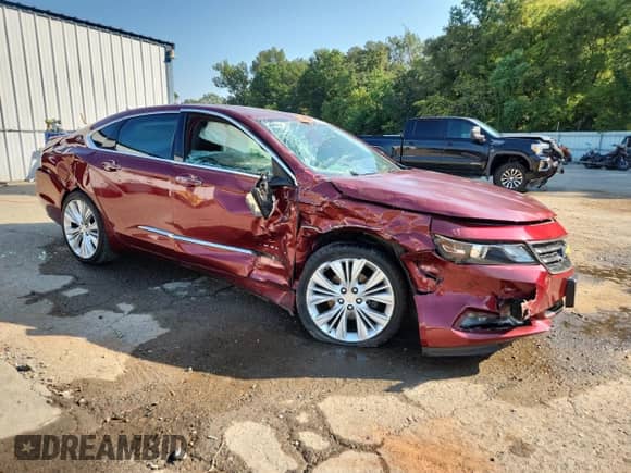 2016 Chevrolet Impala LTZ with VIN 1G1145S36GU161106, listed as a Copart auction lot 80634175 with 89,269 mi miles and Salvage title. Bid and sale history available at DreamBid. Image 4.