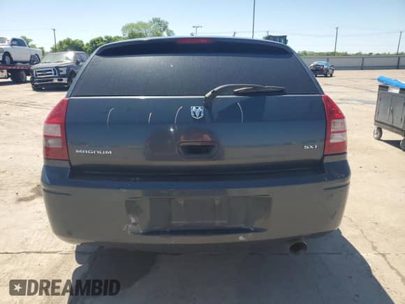 2007 Dodge Magnum with VIN 2D4FV47V67H845030, listed as a Copart auction lot 53622655 with Not provided miles and Salvage title. Bid and sale history available at DreamBid. Image 6.