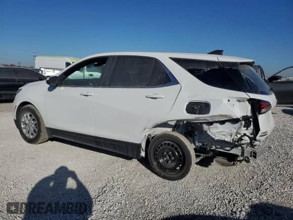 2024 Chevrolet Equinox LT с VIN 3GNAXJEG1RS142575, выставлен на аукционе Copart как лот 74839294 с пробегом 11 263 миль миль и Списание • Salvage title. История ставок и продаж доступна на DreamBid. Изображение 2.