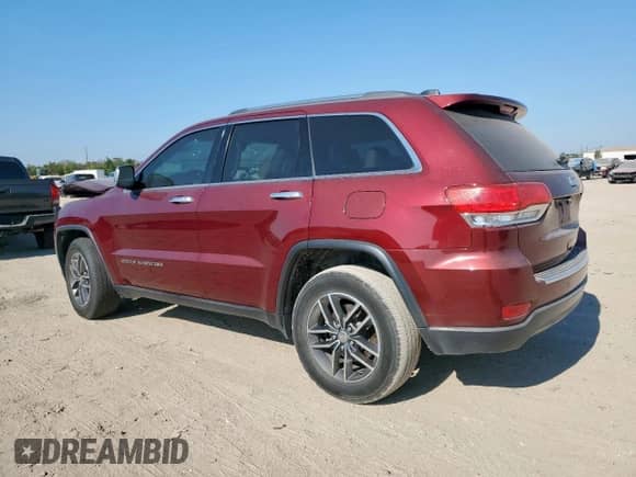 2018 Jeep Grand Cherokee Limited with VIN 1C4RJEBG3JC131032, listed as a Copart auction lot 82510835 with 142,671 mi miles and Clean title. Bid and sale history available at DreamBid. Image 2.
