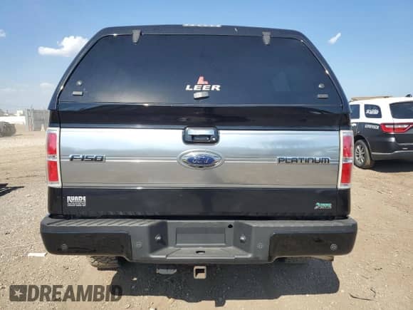 2010 Ford F-150 XL with VIN 1FTFW1EV1AFA05855, listed as a Copart auction lot 81936865 with 156,014 mi miles and Salvage title. Bid and sale history available at DreamBid. Image 10.