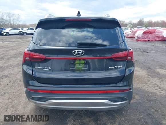 2022 Hyundai Santa Fe Blue with VIN KM8S2DA14NU057895, listed as a IAAI auction lot 42026027 with 25,564 mi miles and . Bid and sale history available at DreamBid. Image 16.