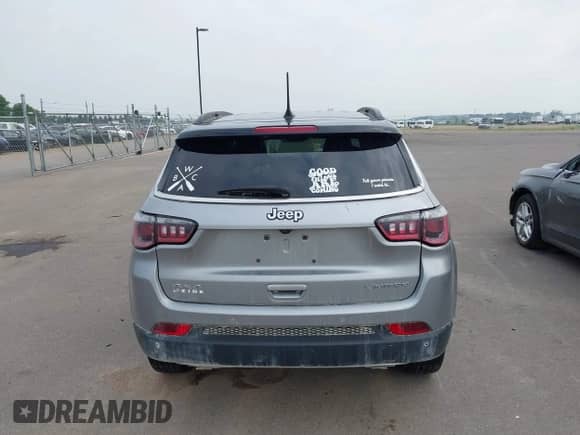 2023 Jeep Compass Limited with VIN 3C4NJDCN9PT533236, listed as a IAAI auction lot 42438705 with 25,022 mi miles and . Bid and sale history available at DreamBid. Image 16.