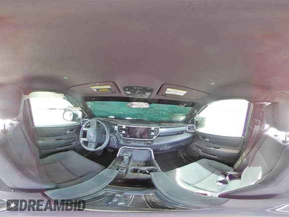 2025 Toyota Tundra SR with VIN 5TFLA5DB4SX257935, listed as a Copart auction lot 57320765 with 6,384 mi miles and Salvage title. Bid and sale history available at DreamBid. Image 14.