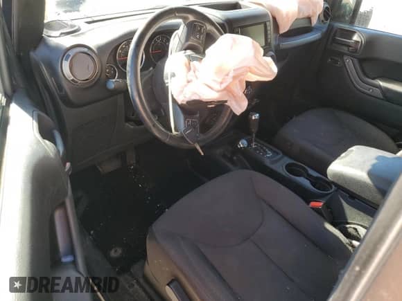 2017 Jeep Wrangler Sport с VIN 1C4AJWAG9HL739670, выставлен на аукционе Copart как лот 81122545 с пробегом Не указан миль и Списание • Salvage title. История ставок и продаж доступна на DreamBid. Изображение 8.