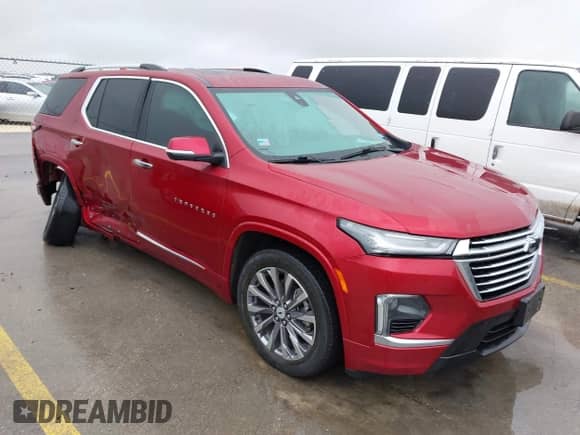 2023 Chevrolet Traverse Premier с VIN 1GNERKKW2PJ106602, выставлен на аукционе IAAI как лот 41890535 с пробегом 34 650 миль миль и . История ставок и продаж доступна на DreamBid. Изображение 1.