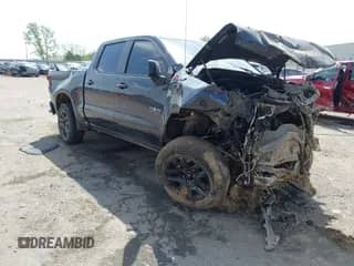 2023 Chevrolet Silverado 1500 RST with VIN 2GCUDEEDXP1151506, listed as a IAAI auction lot 42046652 with Not provided miles and . Bid and sale history available at DreamBid. Image 1.