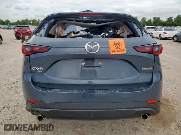 2023 Mazda CX-5 S Carbon Edition z VIN JM3KFBCM6P0124325, wystawiony jako Copart lot #62413885 z przebiegiem Nie podano mil oraz Szkoda całkowita • Salvage title. Historia ofert i sprzedaży dostępna na DreamBid. Obrazek 6.