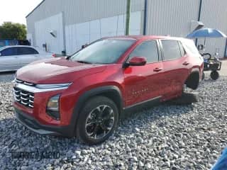 2025 Chevrolet Equinox FWD LT с VIN 3GNAXHEG7SL240955, выставлен на аукционе Copart как лот 81403355 с пробегом 5 057 миль миль и Списание • Salvage title. История ставок и продаж доступна на DreamBid. Изображение 1.