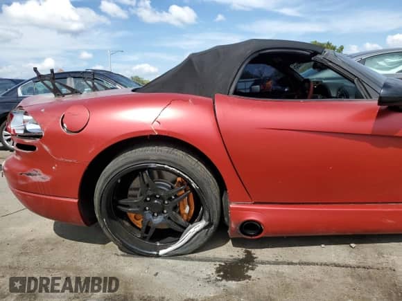 2005 Dodge Viper SRT-10 with VIN 1B3JZ65Z75V500947, listed as a Copart auction lot 80869505 with 39,336 mi miles and Salvage title. Bid and sale history available at DreamBid. Image 10.