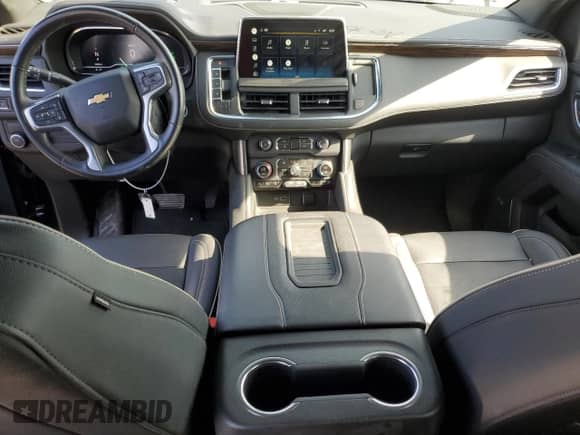 2022 Chevrolet Suburban Premier с VIN 1GNSCFKD5NR276803, выставлен на аукционе Copart как лот 83861124 с пробегом 33 059 миль миль и Списание • Salvage title. История ставок и продаж доступна на DreamBid. Изображение 8.