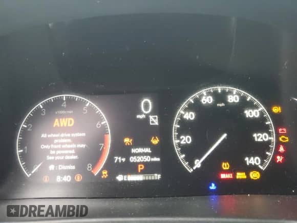 2023 Honda Pilot LX с VIN 5FNYG1H20PB024353, выставлен на аукционе Copart как лот 69205025 с пробегом 52 050 миль миль и Списание • Salvage title. История ставок и продаж доступна на DreamBid. Изображение 9.