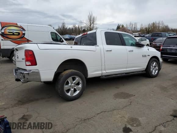 2017 Ram 1500 Big Horn with VIN 1C6RR7TT5HS733468, listed as a Copart auction lot 49644515 with 103,800 mi miles and Salvage title. Bid and sale history available at DreamBid. Image 3.