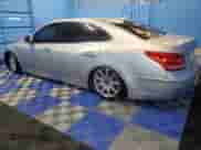 2012 Hyundai Equus Ultimate with VIN KMHGH4JH9CU046762, listed as a Copart auction lot 63320665 with 132,662 mi miles and Clean title. Bid and sale history available at DreamBid. Image 2.