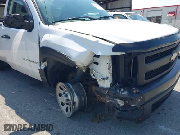 2008 Chevrolet Silverado 1500 Work Truck with VIN 1GCEK14X38Z133503, listed as a IAAI auction lot 42824742 with 166,044 mi miles and . Bid and sale history available at DreamBid. Image 6.