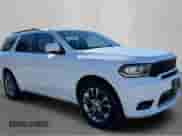 2020 Dodge Durango GT Plus with VIN 1C4RDJDG0LC124216, listed as a Copart auction lot 86599035 with 109,661 mi miles and Clean title. Bid and sale history available at DreamBid. Image 1.