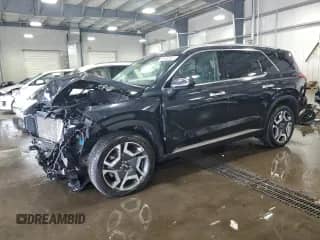 2023 Hyundai Palisade Limited с VIN KM8R5DGE6PU489228, выставлен на аукционе Copart как лот 61689955 с пробегом 55 475 миль миль и Списание • Salvage title. История ставок и продаж доступна на DreamBid. Изображение 1.