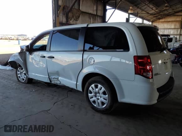 2019 Dodge Grand Caravan SE z VIN 2C4RDGBG6KR551282, wystawiony jako Copart lot #81157295 z przebiegiem 111 118 mil mil oraz Szkoda całkowita • Salvage title. Historia ofert i sprzedaży dostępna na DreamBid. Obrazek 2.