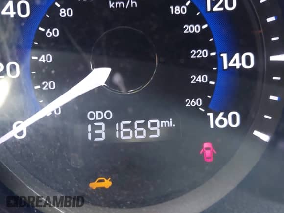 2013 Hyundai Sonata Limited z VIN KMHEC4A45DA093941, wystawiony jako IAAI lot #42287338 z przebiegiem 131 669 mil mil oraz . Historia ofert i sprzedaży dostępna na DreamBid. Obrazek 7.