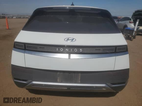 2022 Hyundai Ioniq 5 SEL with VIN KM8KN4AE2NU110832, listed as a Copart auction lot 65780065 with 18,608 mi miles and Salvage title. Bid and sale history available at DreamBid. Image 6.