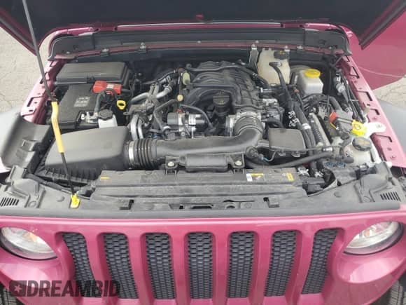 2022 Jeep Wrangler Sport с VIN 1C4HJXAG7NW147909, выставлен на аукционе Copart как лот 73051454 с пробегом 21 707 миль миль и Списание • Salvage title. История ставок и продаж доступна на DreamBid. Изображение 12.