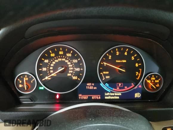 2013 BMW 3 Series 328i xDrive с VIN WBA3B3C5XDF541394, выставлен на аукционе Copart как лот 82249565 с пробегом 117 557 миль миль и Чистый • Clean title. История ставок и продаж доступна на DreamBid. Изображение 9.