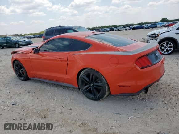 2015 Ford Mustang EcoBoost с VIN 1FA6P8TH7F5362480, выставлен на аукционе Copart как лот 87396475 с пробегом 57 779 миль миль и Списание • Salvage title. История ставок и продаж доступна на DreamBid. Изображение 2.