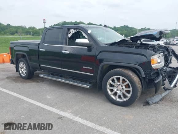 2015 GMC Sierra 1500 Denali with VIN 3GTU2WEC4FG329421, listed as a IAAI auction lot 42275605 with 102,820 mi miles and . Bid and sale history available at DreamBid. Image 1.