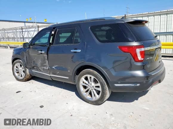 2018 Ford Explorer Limited z VIN 1FM5K7F86JGC70067, wystawiony jako Copart lot #83835625 z przebiegiem 84 850 mil mil oraz Szkoda całkowita • Salvage title. Historia ofert i sprzedaży dostępna na DreamBid. Obrazek 2.