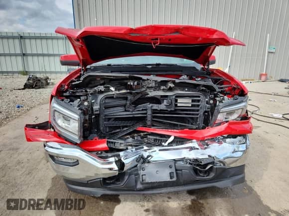 2018 GMC Sierra 1500 SLE z VIN 1GTV2MEC2JZ297182, wystawiony jako Copart lot #71278245 z przebiegiem 44 465 mil mil oraz Nie do naprawy • Non repairable. Historia ofert i sprzedaży dostępna na DreamBid. Obrazek 5.