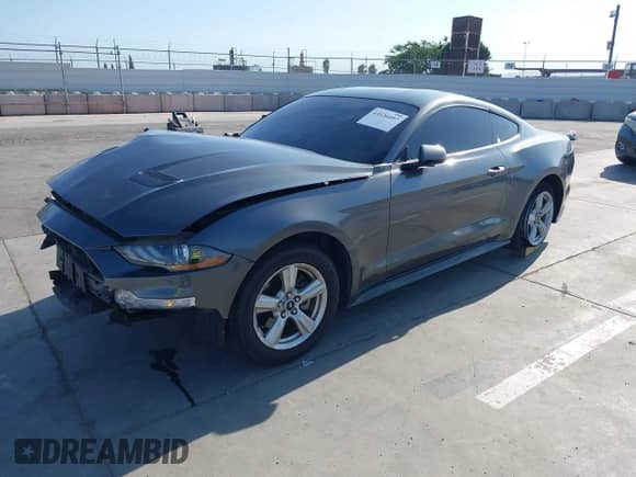 2019 Ford Mustang EcoBoost with VIN 1FA6P8TH2K5169700, listed as a IAAI auction lot 43126097 with 78,750 mi miles and . Bid and sale history available at DreamBid. Image 2.