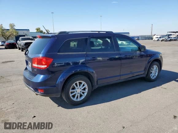 2017 Dodge Journey SXT with VIN 3C4PDCBB4HT588471, listed as a Copart auction lot 70646945 with 117,168 mi miles and Salvage title. Bid and sale history available at DreamBid. Image 3.