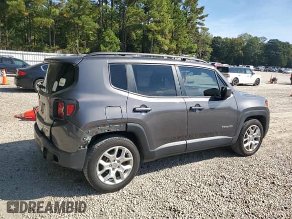 2017 Jeep Renegade Latitude с VIN ZACCJABB0HPF06125, выставлен на аукционе Copart как лот 81496605 с пробегом 101 935 миль миль и Списание • Salvage title. История ставок и продаж доступна на DreamBid. Изображение 3.
