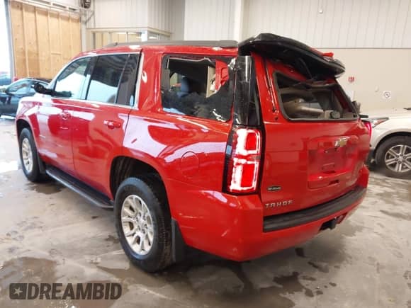 2019 Chevrolet Tahoe LS with VIN 1GNSKAEC4KR331746, listed as a IAAI auction lot 41946405 with 72,617 mi miles and . Bid and sale history available at DreamBid. Image 3.