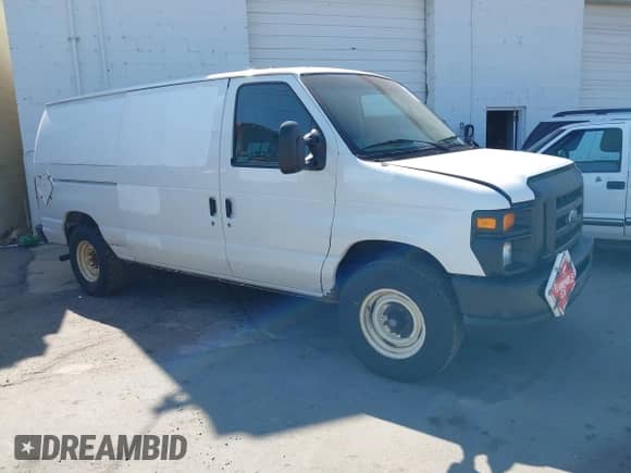 2010 Ford Econoline Cargo Commercial with VIN 1FTNE1EW3ADA90930, listed as a IAAI auction lot 42364695 with 333,948 mi miles and . Bid and sale history available at DreamBid. Image 1.