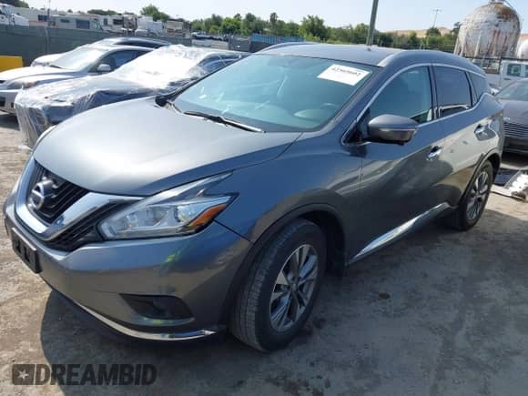 2015 Nissan Murano S with VIN 5N1AZ2MH7FN226209, listed as a IAAI auction lot 42565602 with 79,753 mi miles and . Bid and sale history available at DreamBid. Image 2.