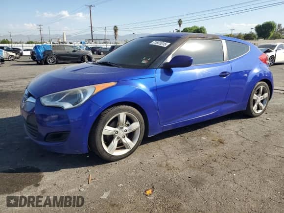 2012 Hyundai Veloster w/Black Int z VIN KMHTC6AD5CU051155, wystawiony jako Copart lot #71661015 z przebiegiem Nie podano mil oraz Szkoda całkowita • Salvage title. Historia ofert i sprzedaży dostępna na DreamBid. Obrazek 1.